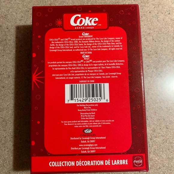Coca Cola Trim a Tree Collection Penguin Set of Mini ornaments - Picture 3 of 3